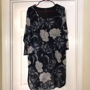 Alfani Floral Flowy Tunic